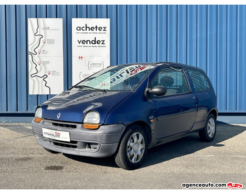 Achat voiture occasion, Auto occasion pas cher | Agence Auto Renault Twingo twingo 1.2 60cv jungle Bleu Année 1998 Manuelle Essence